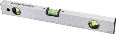 Produktbild von KRAFTWERK 311.010.400, Wasserwaage, 400 m, Aluminium, 0,5 mm/m, Aluminium, 250 g