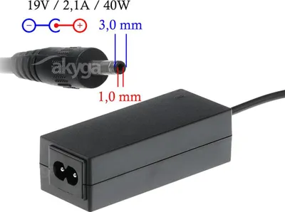 Zdjęcie produktu dla Akyga AK-ND-22, Laptop, Wewnętrzna, 100-250 V, 55 +/- 5 Hz, 40 W, 19 V