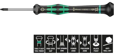 Productafbeelding van 2067 Elektronik, Torx® schroevendraaier, TX 5 x 40 mm