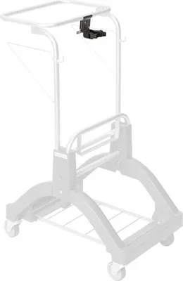 Produktbild von VERMOP Stielhalterung, Edelstahl, 10 x 8 x 9 cm | 1 Stück