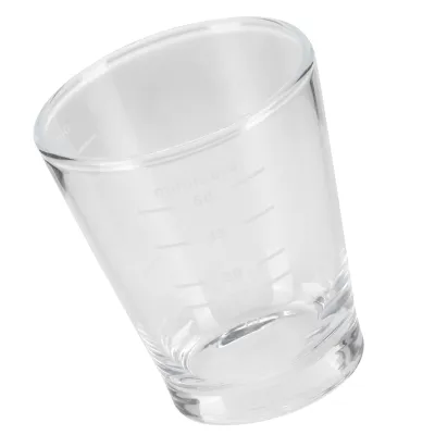 Obrázek produktu pro 80ml šálek na kávu se stupnicí Odměrka na mléko pro domácí kancelář Kávovar Průhledný