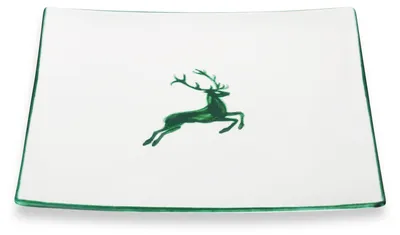 Immagine prodotto di Vetroceramica Gmundner Cervo verde, piatto da portata Trend (31x31cm)