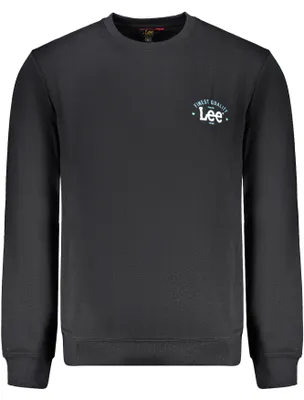 Produktbild von Lee Herren SWEATSHIRT Schwarz LOGOCREWSWS_NEJETBLA : Größe - S Größe: S