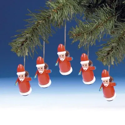 Produktbild von Baumbehang Weihnachtsmann (1Pro Kauf) Größe 6 cm NEU