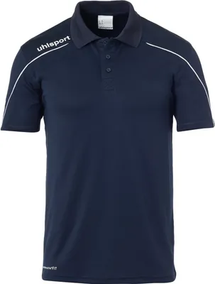 Produktbild von Uhlsport Fußball Stream 22 Polo Shirt Herren Polohemd marine weiß Gr L