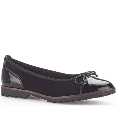 Produktbild von Gabor Damen Ballerinas 24100-37 Farbe: Schwarz Größe: 40