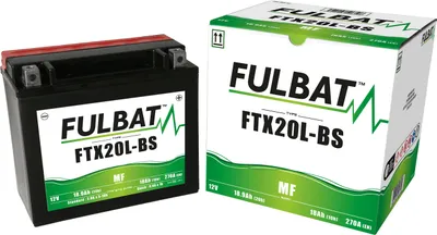 Zdjęcie produktu dla Akumulator FULBAT FUL MF - FTX20L-BS / YTX20L-BS (suchy, bezobsługowy, kwas w zestawie)