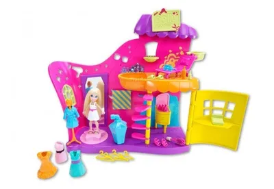 Produktbild von Mattel Polly Pocket - Salone di bellezza multicolore, 4 Jahr(e)