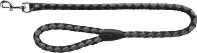 Produktbild von TRIXIE Cavo Leine - schwarz/grafit - 1,00 m/ø 18 mm