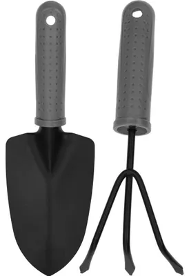 Produktbild von Gartenwerkzeug-Set, Handgrubber und Blumenkelle