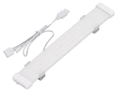 Obrázok produktu pre Profesionálny opláštený kábel ARGB s 3-pinovým konektorom 5 V, synchronizované napájacie káble, opláštený napájací kábel pre základnú dosku počítača a grafickú kartu, plochý X8
