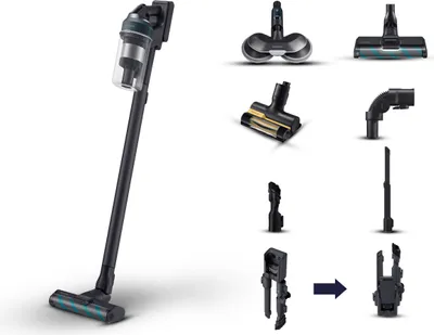 Produktbild von Samsung VS20C852FTB Handstaubsauger Schwarz, Blau Beutellos