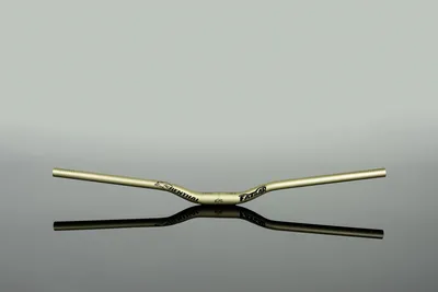 Produktbild von Renthal V3 Fatbar Riser Lenker, 31.8mm, 800x30mm, 7°/5°, gold