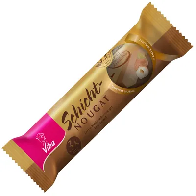 Produktbild von Viba Schicht-Nougat Stangen 3x40g