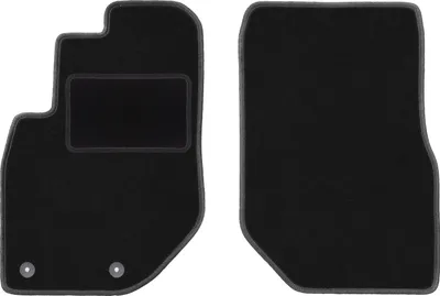 Immagine prodotto di Wielganizator tappetini auto velours anteriori adatto per Hyundai Terracan (2001-2006, SUV) neri, set 2 pz, con fissaggi