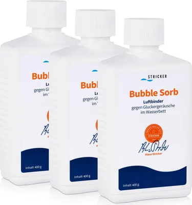 Zdjęcie produktu dla Stricker Chemie Air Binder Bubble Sorb 400g do łóżek wodnych (opakowanie 3 szt.)