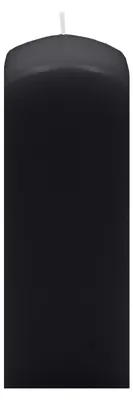 Produktbild von Quader Kerzen Schwarz 30 x Ø 6/6 cm, 6 Stück