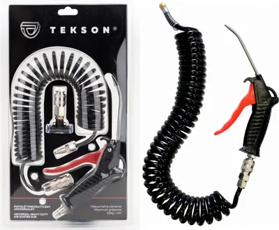 Zdjęcie produktu dla Pistolet Do Przedmuchiwania Z Przewodem Tekson 10kg/Cm2