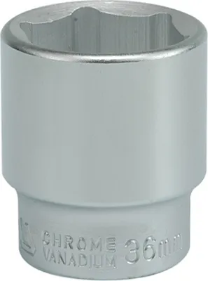 Obrázok produktu pre Šesťhranná nástrčná hlavica 3/4" 36 mm, CrV 50BV30