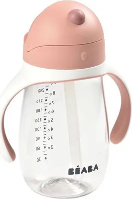 Immagine prodotto di Beaba tazza con cannuccia 300ml - rosa scuro; 913480