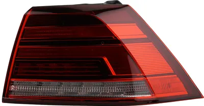 Image de Johns, Feu arrière LED extérieur droit compatible VW Golf VII 5G1 BA5 17- m Lampentr. rouge