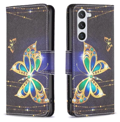 Obrázok produktu pre Pre Samsung Galaxy S24 FE Leatherette Case Cover Book Wallet Motif Design Cases