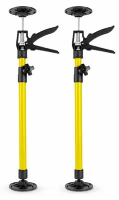 2 teleskopische Stützstangen 50-115 cm, 30 kg Tragkraft