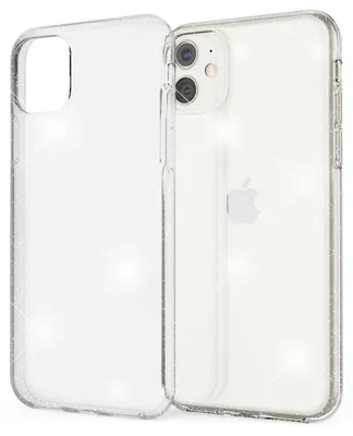 Obrázek produktu pro NALIA třpytivé pouzdro na mobilní telefon pro Apple iPhone 11, třpytivý silikonový kryt na mobilní telefon průhledný
