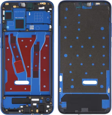 Produktbild von Mittelrahmen für Huawei Honor 8X Blau Front Housing LCD Gehäuse Ersatzteil