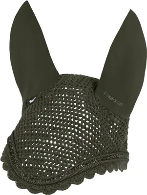 Produktbild von Eskadron Fliegenohren JEWEL deep green oliv DYNAMIC 25 H/W, Größe:Pony