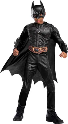Produktbild von Batman: The Dark Knight - Kostüm - Jungen BN4839 (L) (Schwarz)
