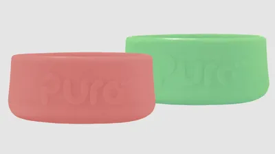Produktbild von Pura Bumper Bodenschutz aus Silikon 2 Stück MossRose