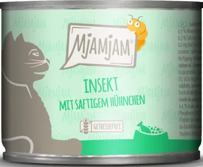 Immagine prodotto di Insetto Mjamjam con pollo succulento 200gx6