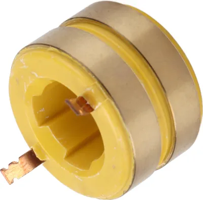 Produktbild von Schleifring Messing leitfähiger Kollektor 2 Wege 22mm ID 38mm OD für 168F Benzin Generator