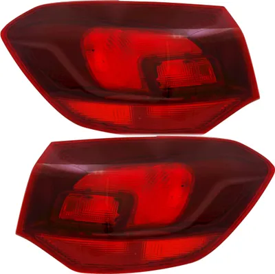 Produktbild von TYC Rückleuchten Set für Opel Astra J Kombi Smoke Dunkelrot