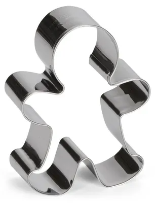Produktbild von Patisse Ausstechform Lebkuchenmann Edelstahl 7 cm, Silber, 7 x 7 x 7 cm