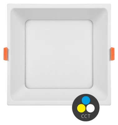 Obrázek produktu pro Ecolite SMD-Quadrat-LED 12 cm 12 W CCT IP20 1560 lm-IN01S-UGR/CCT/12W