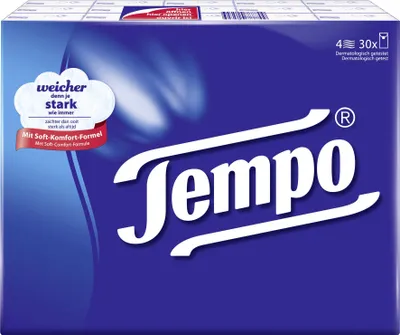 Produktbild von Tempo Taschentücher ohne Menthol 30X10 St