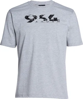 Produktbild von Übergrößen T-Shirt 964 Ahorn schwarz AHORN SPORTSWEAR grey melange 10XL
