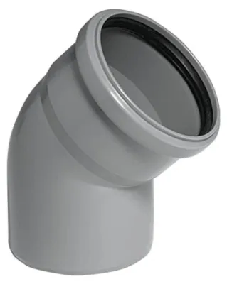 Produktbild von Bogen Osma HTB 30° DN 160 grau