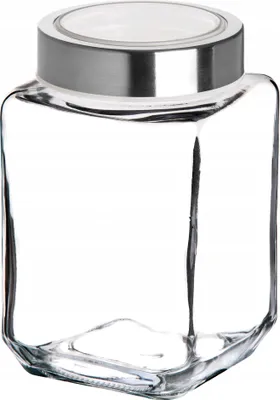 Image de KADAX bocal à provisions "Ferno", récipient en verre avec couvercle, conservation en cuisine, bocal à conserves, blanc, 1000 ml