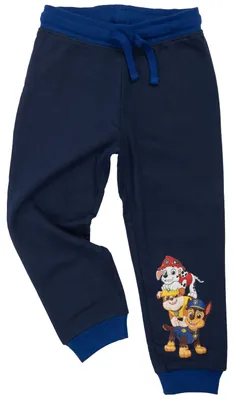 Produktbild von Paw Patrol Jogginghose für Jungen - Chase, Marshall & Rubble Kinder Trainingshose Sweathose Hose Blau 86-92
