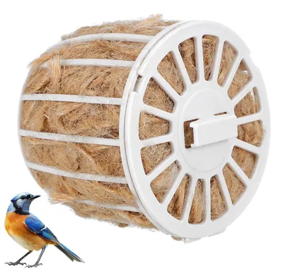 Productafbeelding van Herbruikbaar nestmateriaal van jute en katoen voor vogelkooien