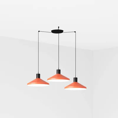 Produktbild von KOMBO Hängelampe terrakotta Ø400 3L 68597-3L