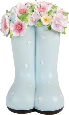Obrázok produktu pre Clayre & Eef Dekoratívne figúrky 20x18x26 cm Modré plastové