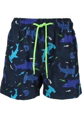 Produktbild von ZIGZAG Badeshorts Shark mit praktischen Seitentaschen und Schnürzug 2048 Navy Blazer 128
