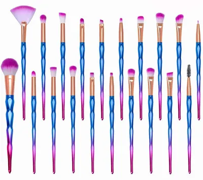 Immagine prodotto di Set di 20 pennelli da trucco per il trucco degli occhi e il fondotinta