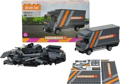 Obrázek produktu pro Stavebnice HORNBACH Nákladní vůz 18,3 x 8,9 cm