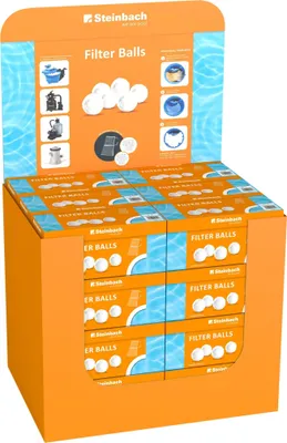 Produktbild von Steinbach Filter Balls Pool Bälle Filterbälle 700g für Sandfilter mit Netz