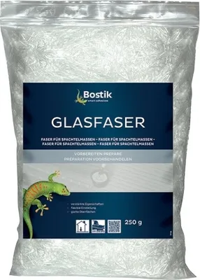 Produktbild von Bostik Glasfaser für Nivelliermassen 250g Beutel Ausgleichsmasse